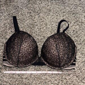 Elegant Black Lace Bra